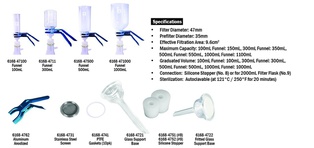 SIBATA FILTER HOLDER COMPONENTS